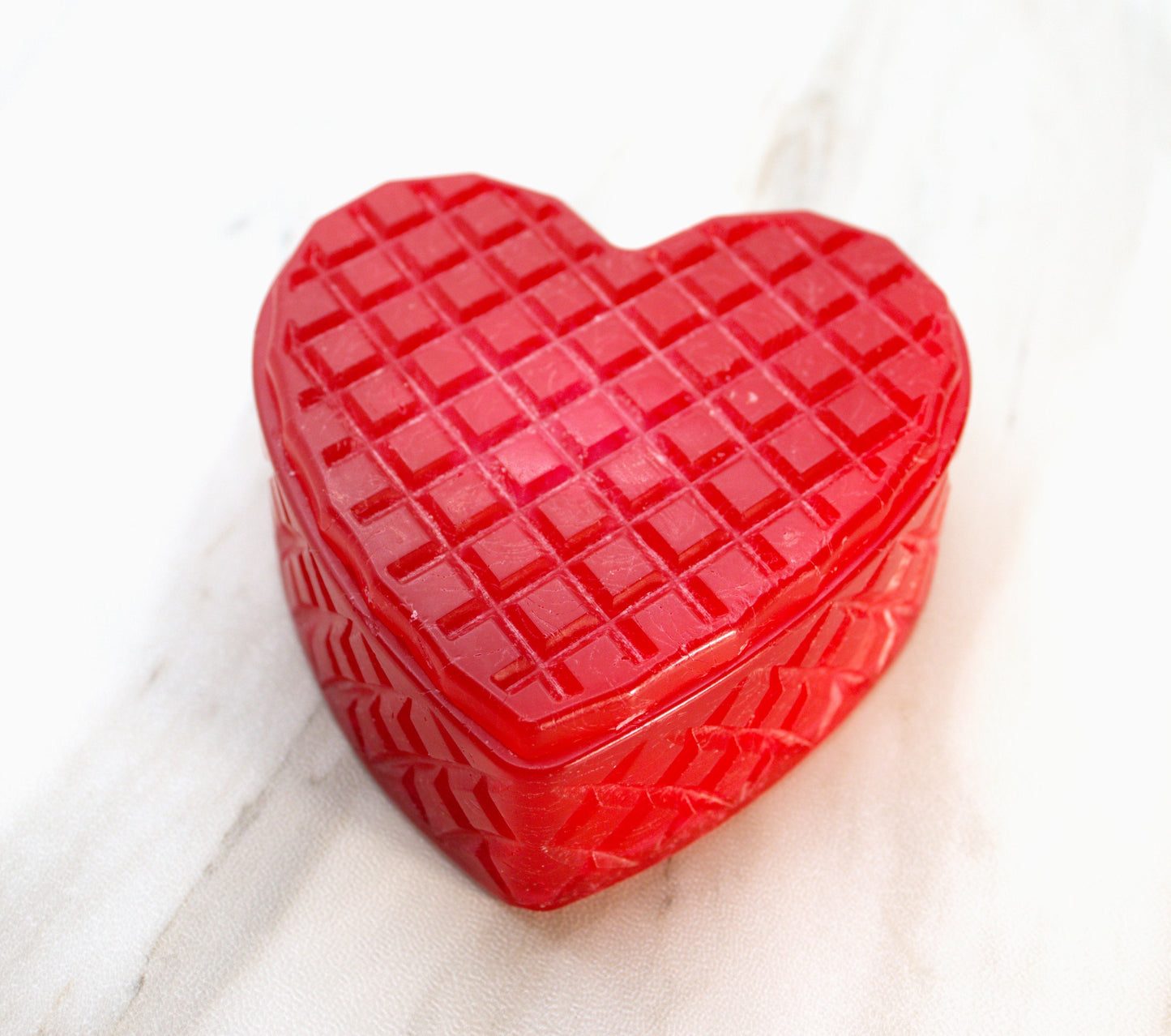 Wax Container Heart Shaped Box (Strong scent)