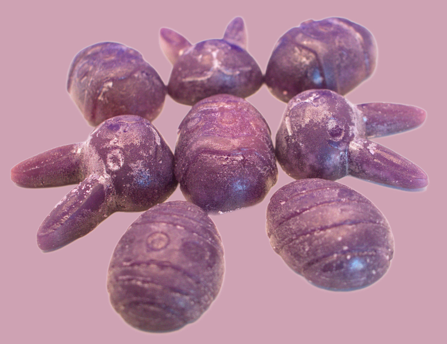 2 oz to 3 oz Cotton Candy Grape Melts (Strong fragrance)
