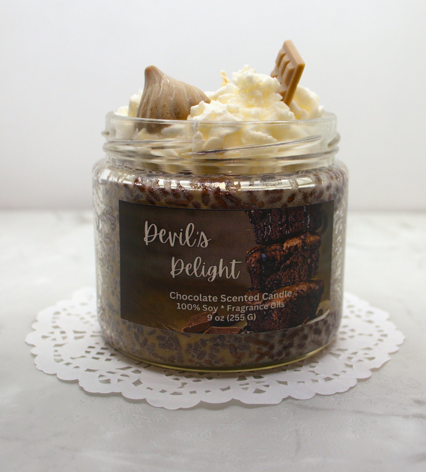 6 and 9 oz Devils Delight Candle (Slightly strong to Strong fragrance)
