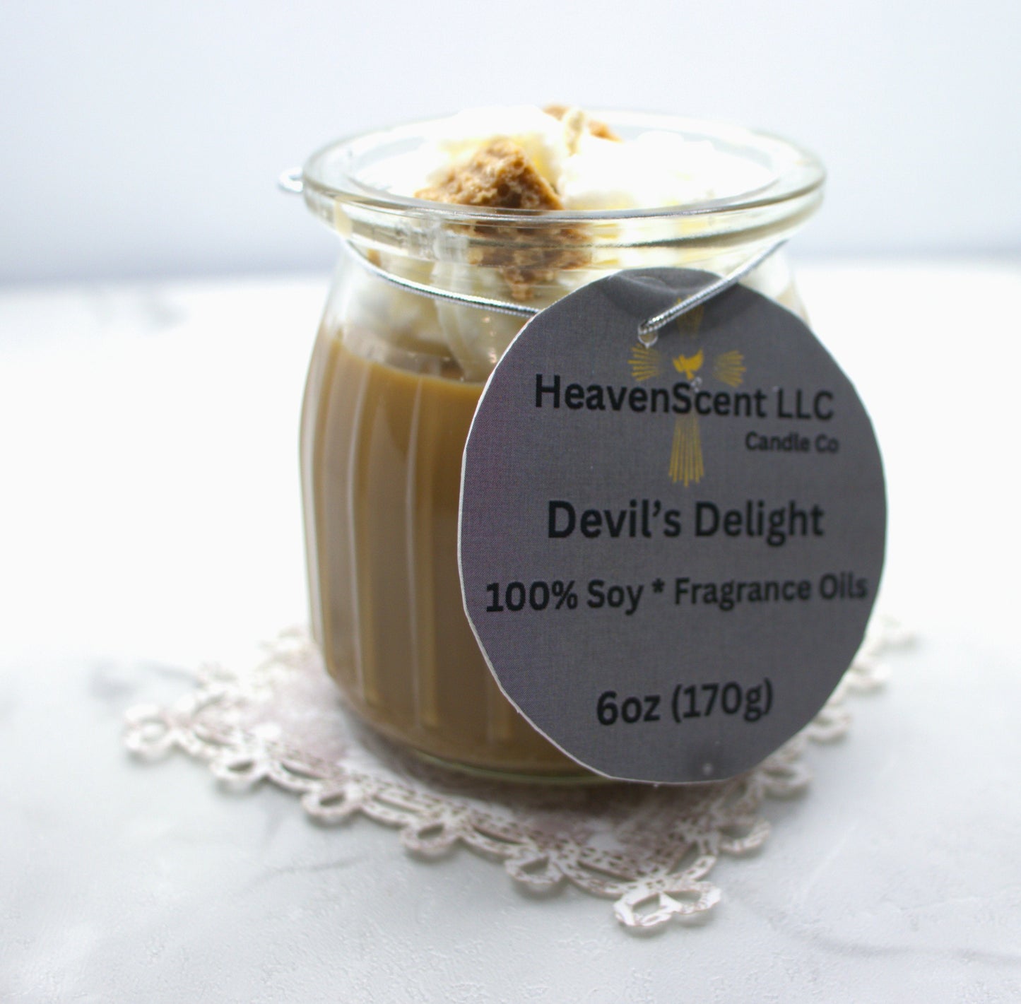 6 and 9 oz Devils Delight Candle (Slightly strong to Strong fragrance)