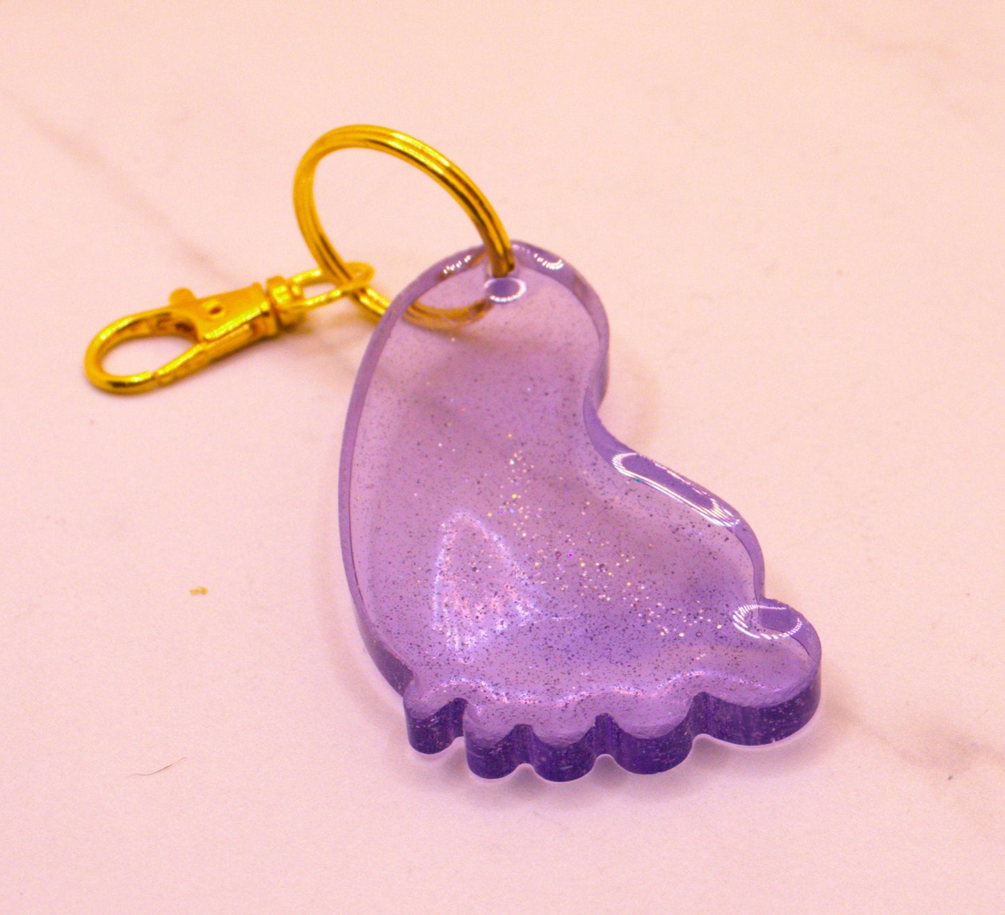 Key Chain Baby Fun Footprint