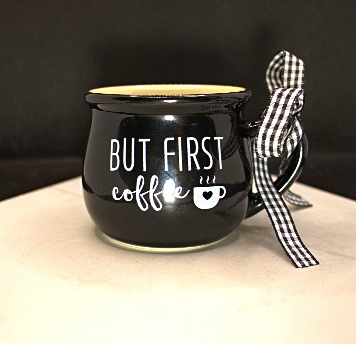 4 oz Freshly Brewed Coffee Mug Candles. (Beige) Hot Stuff/Rise-n-Shine (Strong fragrance)