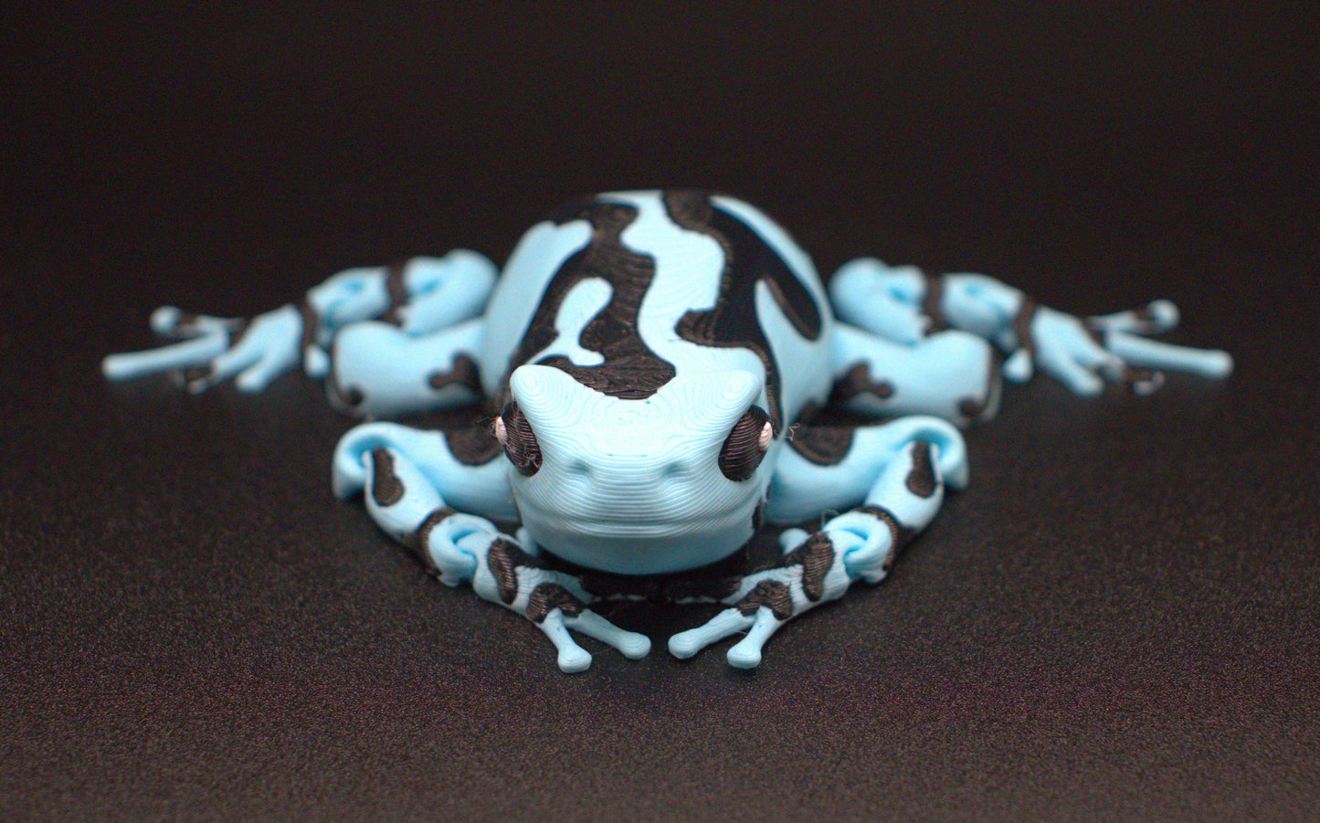 Frog-Mystique Poison Dart (Lt Blue and Black)