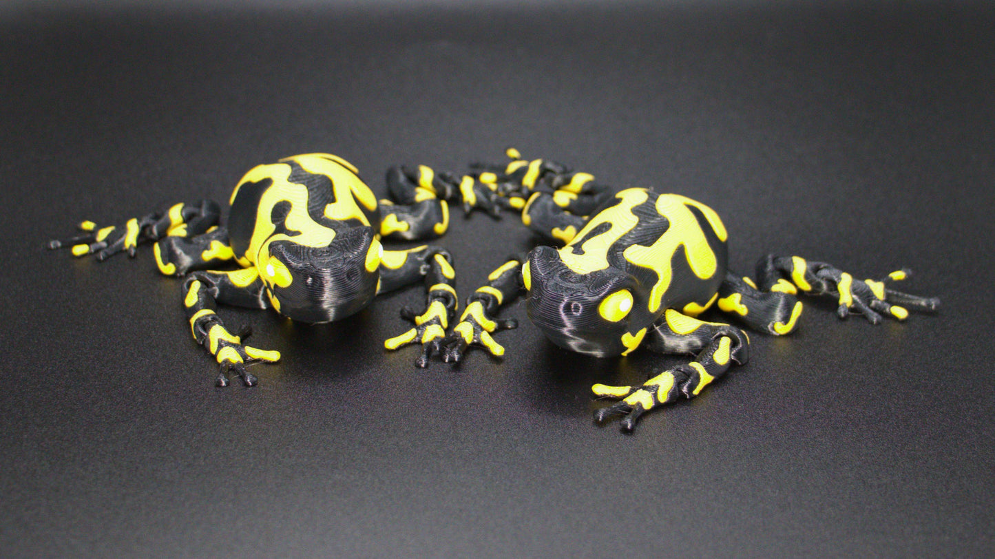 Frog-Wolverine Poison Dart (Yellow & Black)