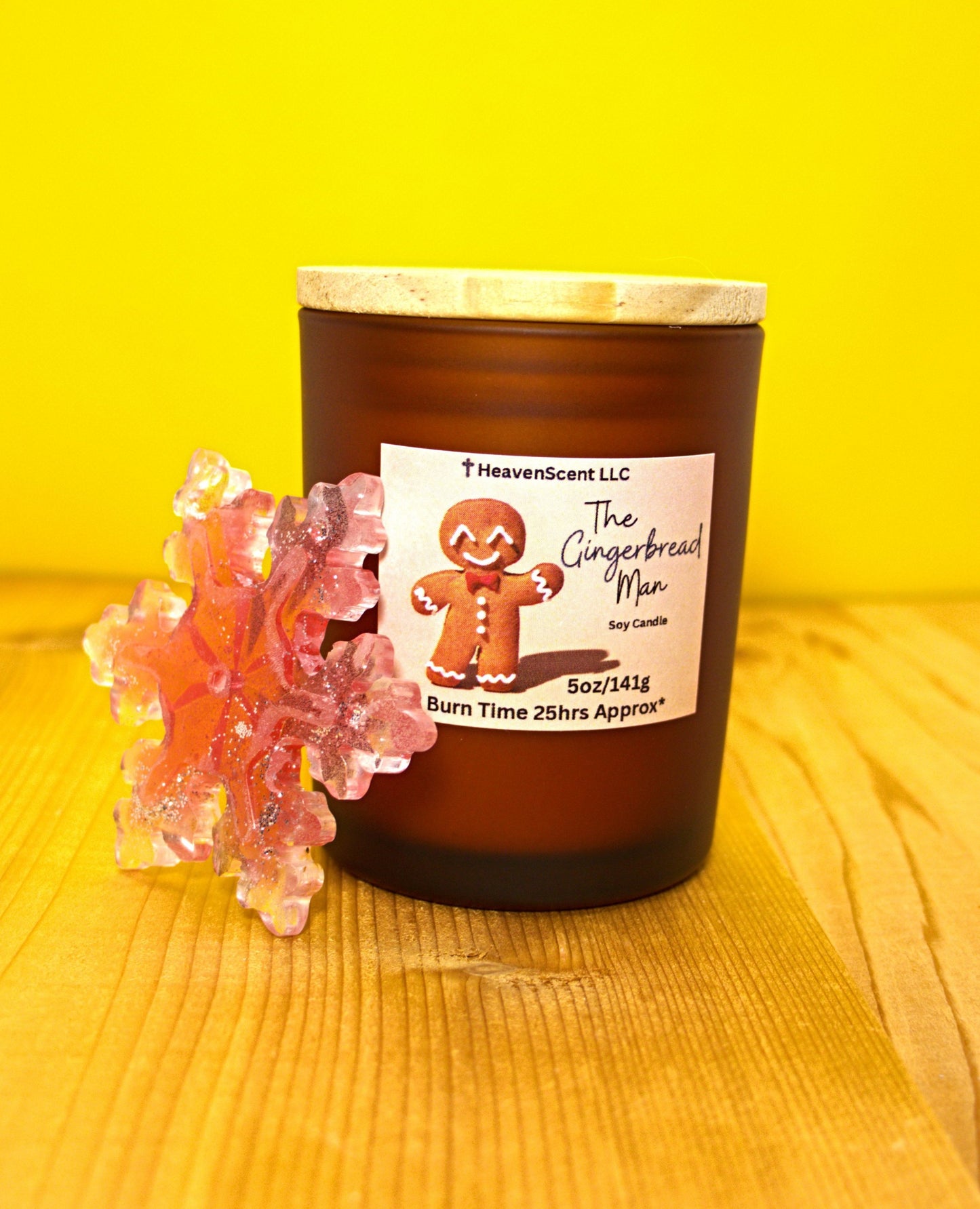 5 oz The Gingerbread Man (Slightly Strong to strong fragrance)