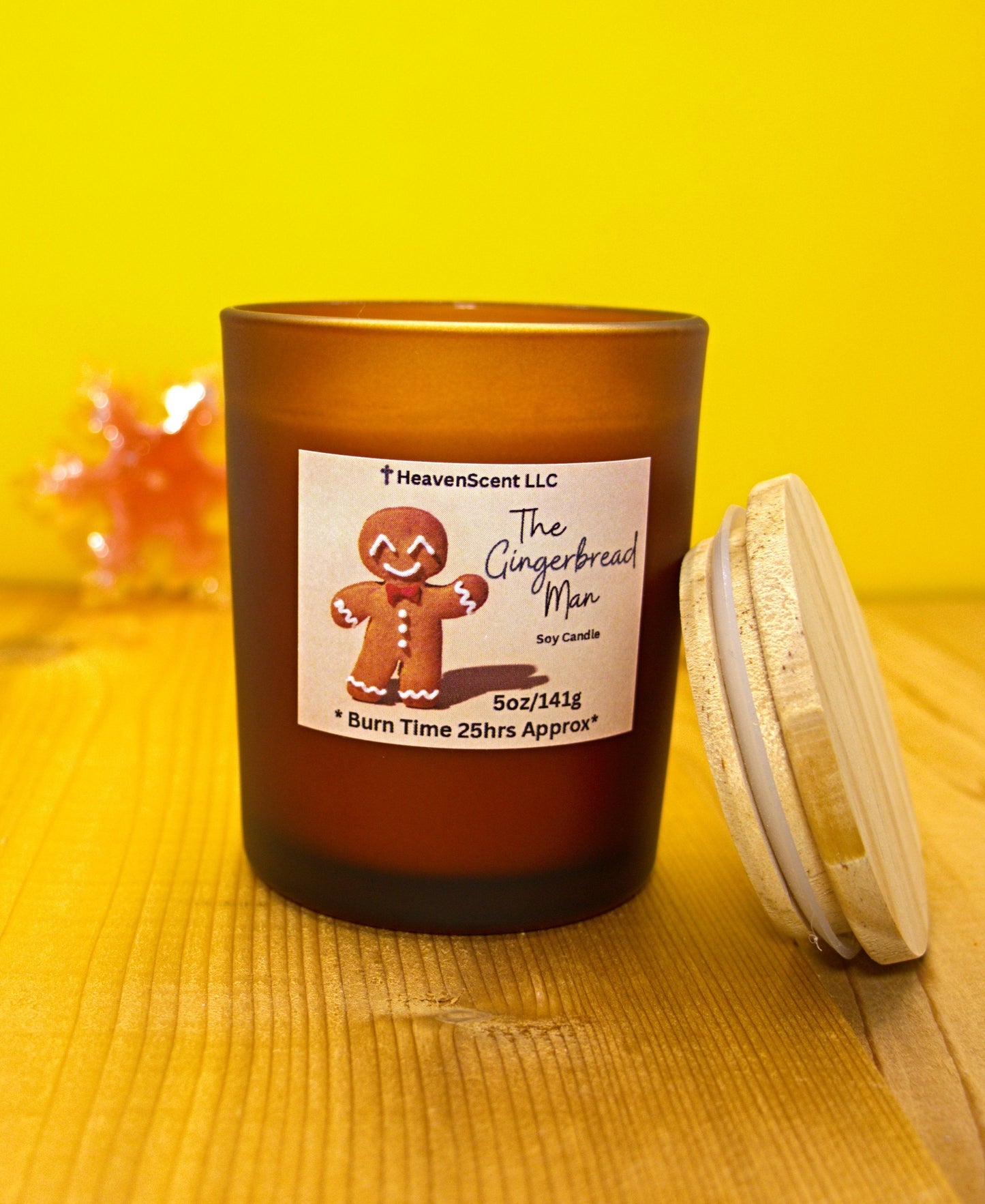 5 oz The Gingerbread Man (Slightly Strong to strong fragrance)