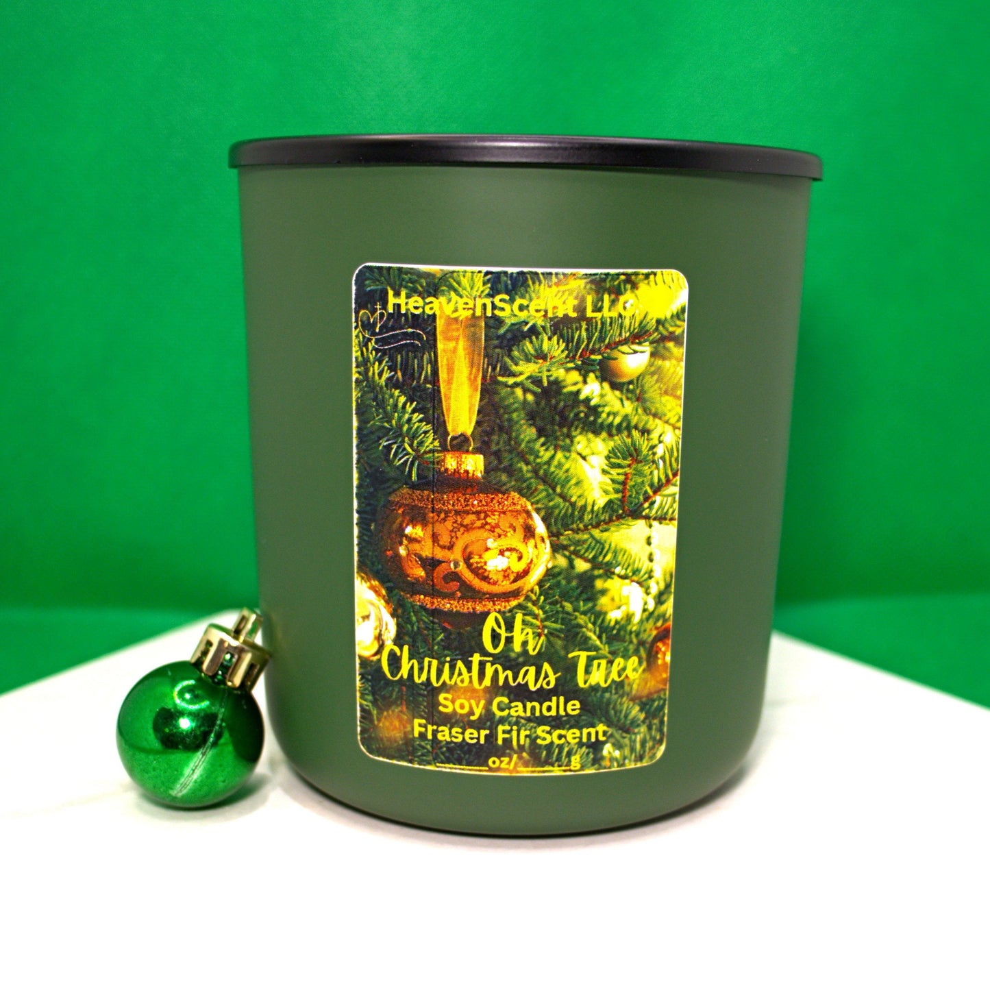 5 oz & 12 oz Oh Christmas Tree - Fraser Fir (Strong fragrance)
