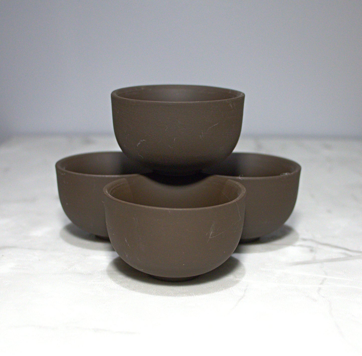 9 oz Teapot Pewter ceramic candle set
