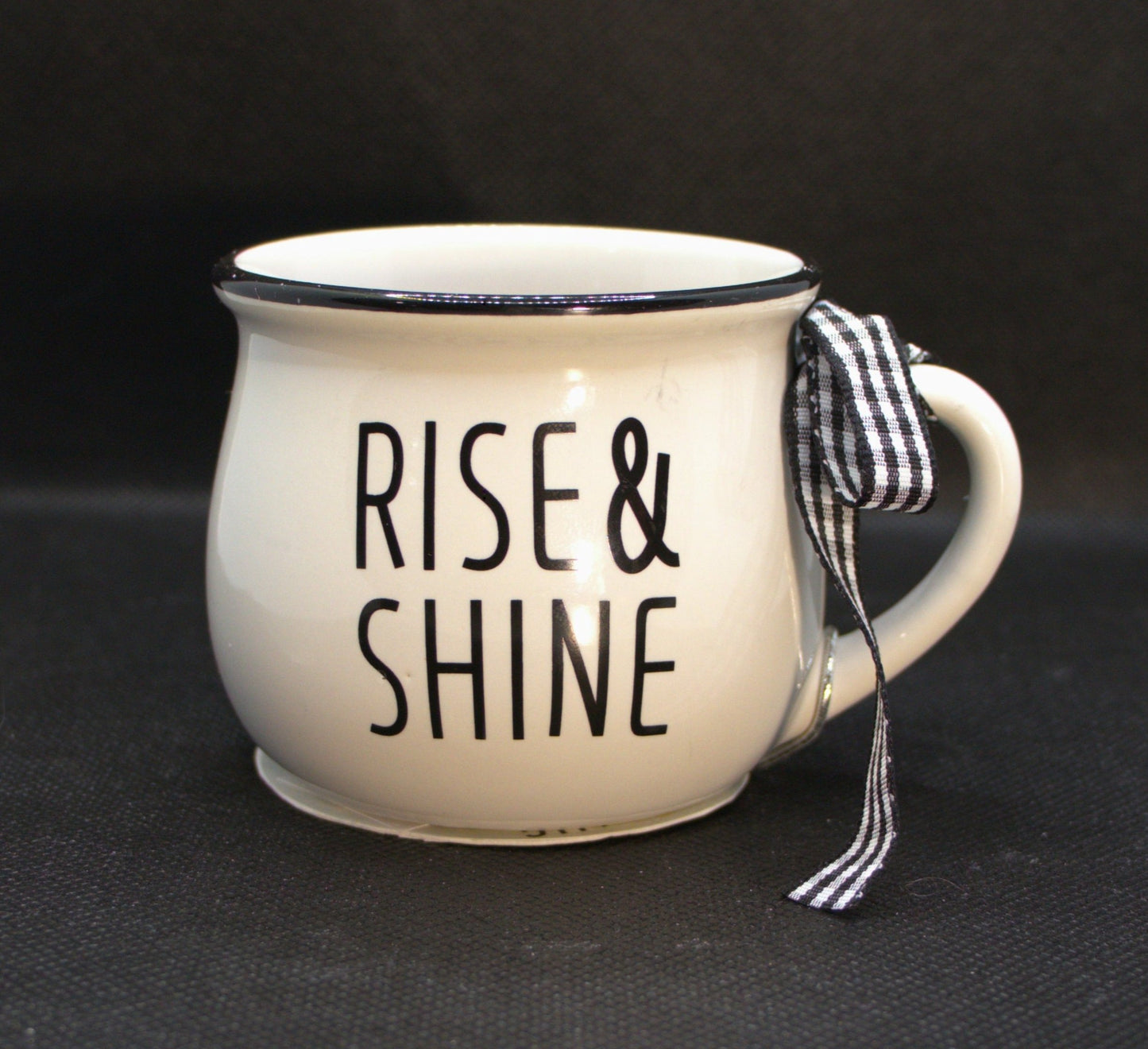 4 oz Freshly Brewed Coffee Mug Candles. (Beige) Hot Stuff/Rise-n-Shine (Strong fragrance)