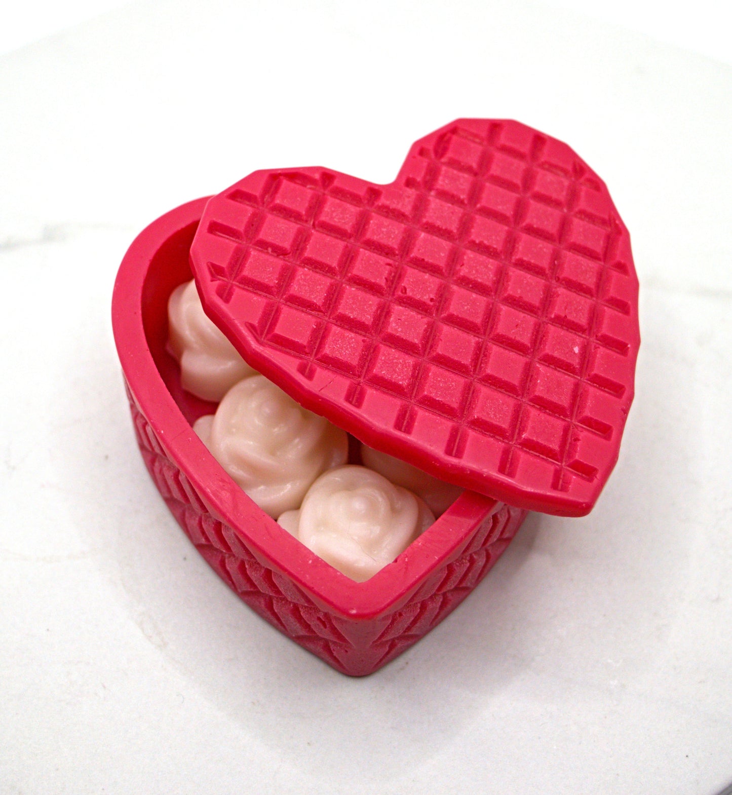 Wax Container Heart Shaped Box (Strong scent)