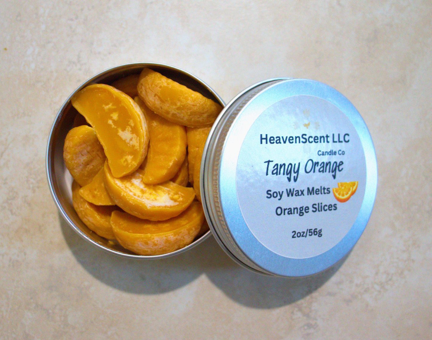 2 oz Tangy Orange Melts (Strong fragrance)