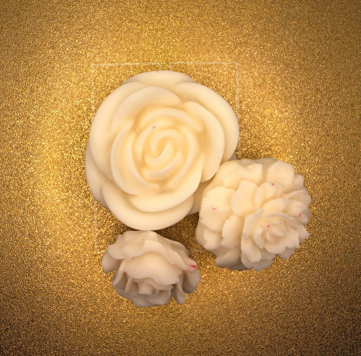 Candle Melts Roses (Slightly Strong to Strong fragrance)