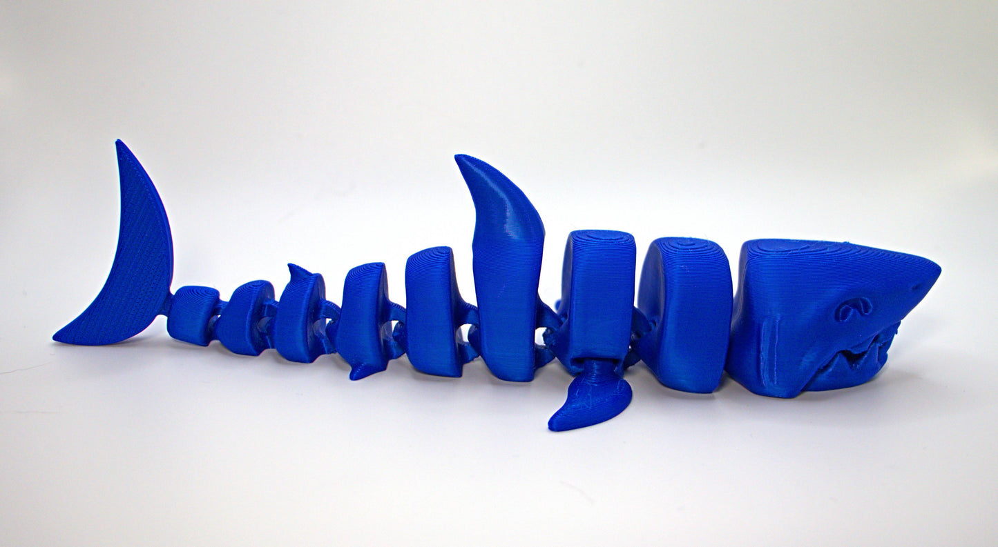 Sea Life - Great White (Blue)