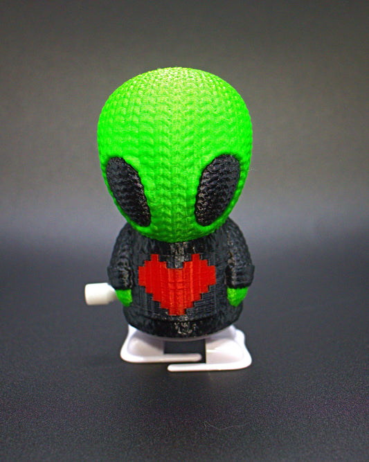Walking Alien (Geen & Black)