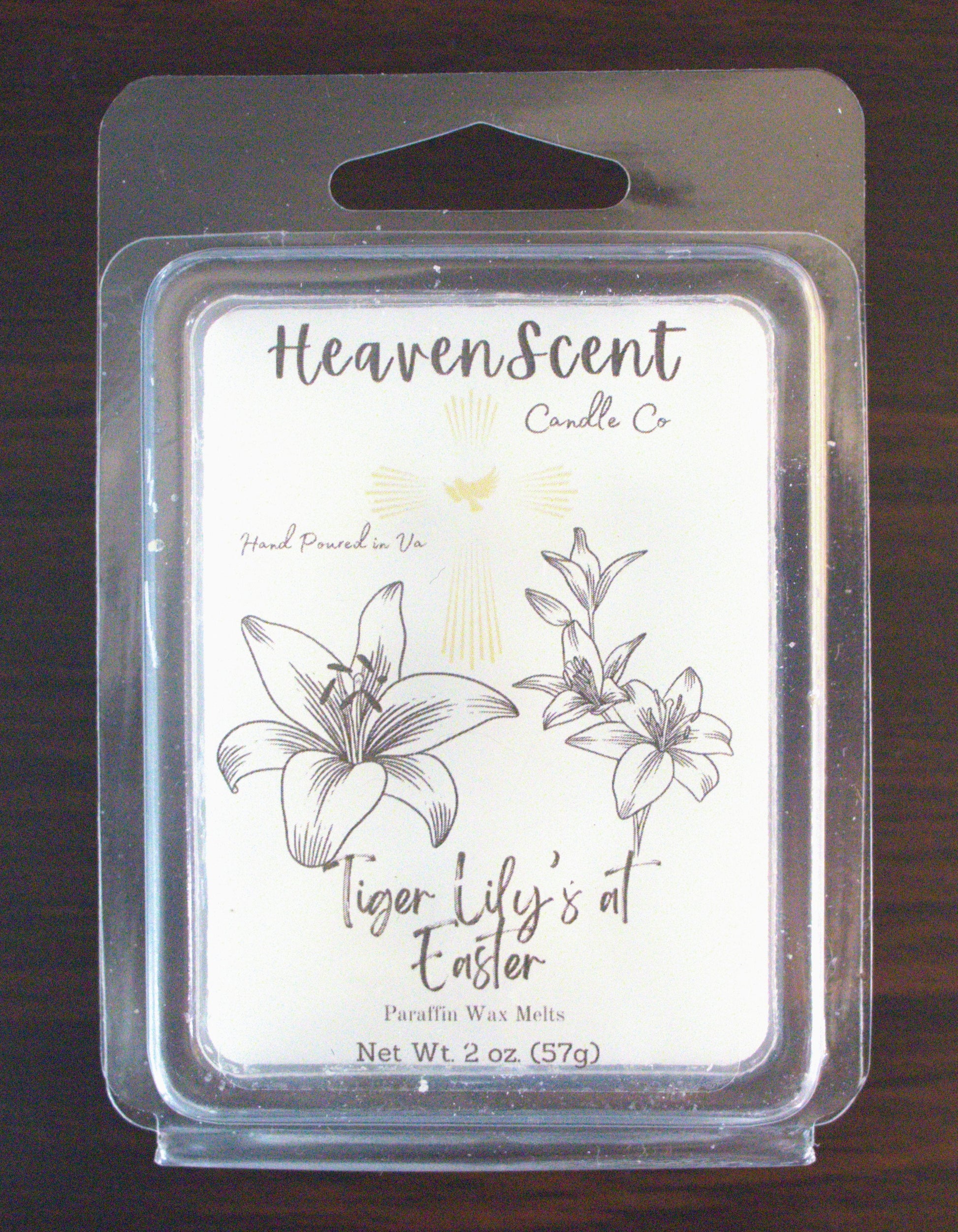kim seybert tiger lily candle 2 oz to 3 oz Tiger Lily Melts (Slightly strong to Strong fragrance)